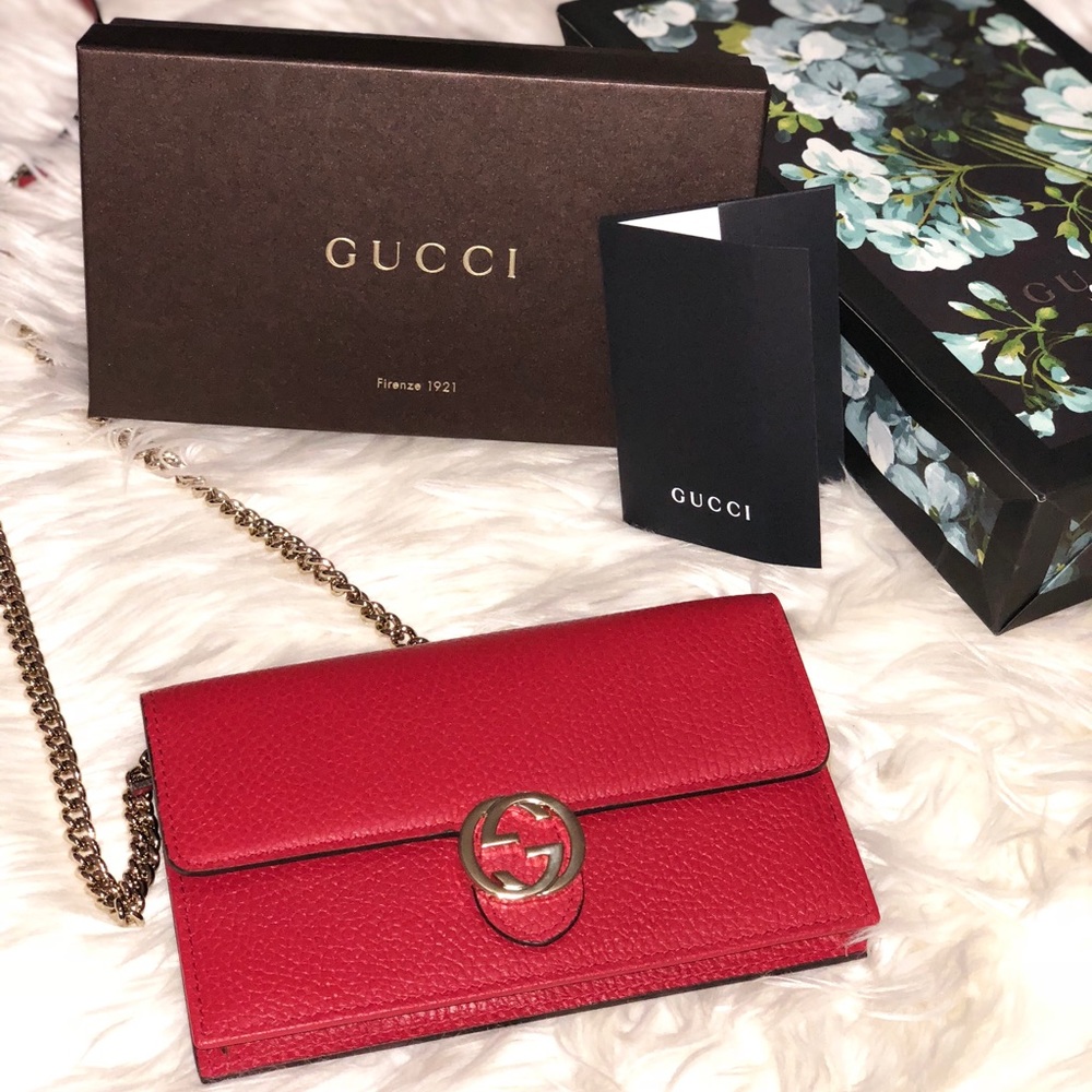 NEW Red Gucci Purse